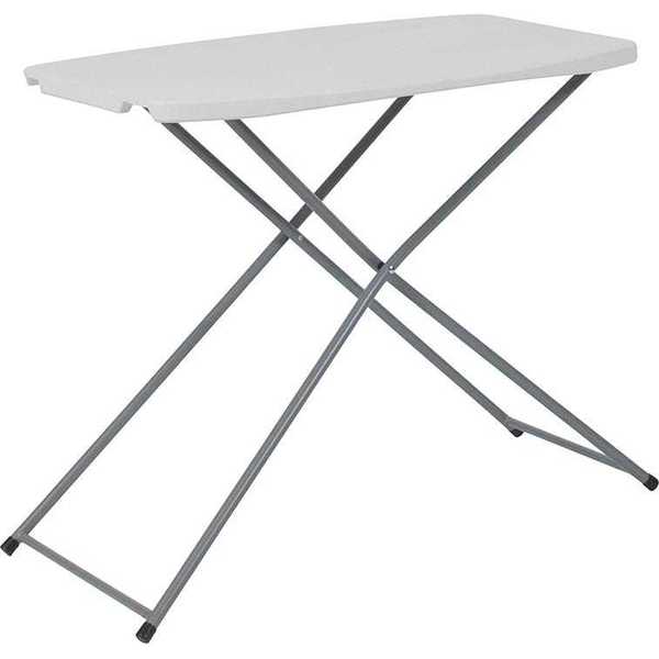 Atlas Commercial Products Titan Series™ 20" x 30" Adjustable Height Plastic Folding Table PFT23-2030ADJ